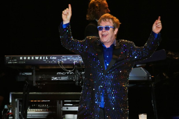 Elton John se apresenta em São Paulo (Foto: Manuela Scarpa / Foto Rio News)