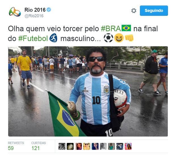 Memes da final olímpica no futebol (Foto: Reprodução/Twitter)