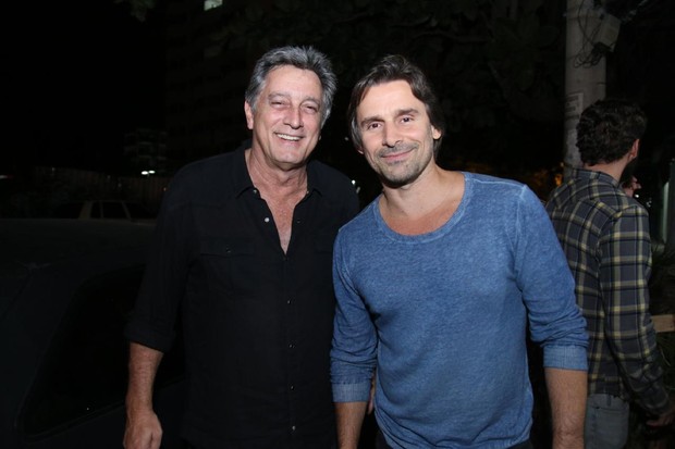 Eduardo Galvão e Murilo Rosa (Foto: Daniel Pinheiro/AgNews)