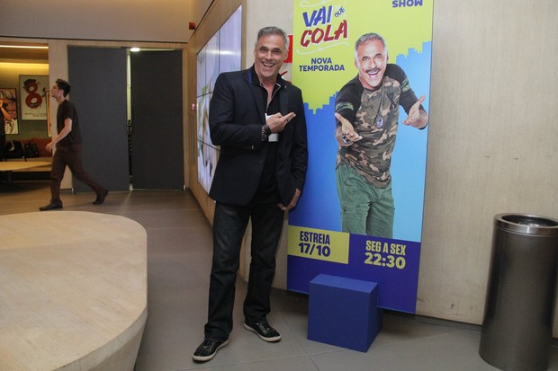Oscar Magrini Pré-estreia da quarta temporada do Vai Que Cola (Foto: Wallace Barbosa / AgNews)
