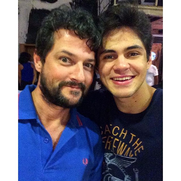 Marcelo Serrado e Lucas Veloso (Foto: Instagram/Reprodução)