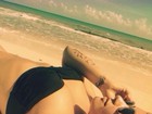 Demi Lovato mostra boa forma em foto de biquíni: 'Saudável'