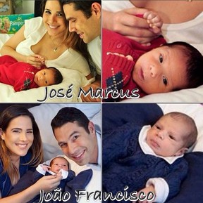 Zilu posta foto de Wanessa, marido e os filhos (Foto: Instagram / Reprodução)