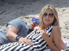 Em passeio com o namorado, Heidi Klum levanta suspeita de gravidez
