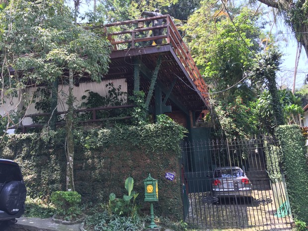 Casa de Luiz Carlos Miele em São Conrado, Zona Sul do Rio de Janeiro (Foto: EGO)