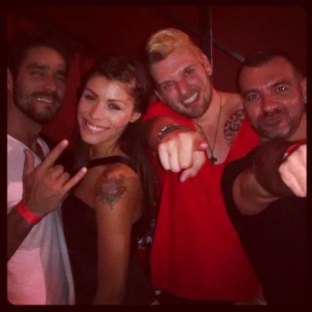 Ex-BBBs Diego, Franciele, Cássio e Vagner (Foto: Instagram/ Reprodução)