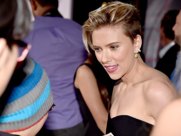 Scarlett Johansson em première em Los Angeles, nos Estados Unidos (Foto: Kevin Winter/ Getty Images/ AFP)