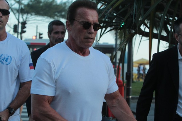 Arnold Schwarzenegger (Foto: Marcello Sá Barretto/AgNews)