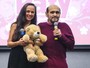 Edgar Vivar e Ana de la Macorra, de 'Chaves', encontram fãs em evento