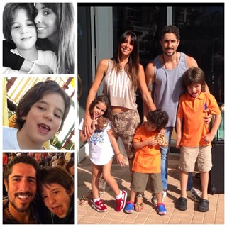 Marcos Mion com a família (Foto: Facebook / Reprodução)