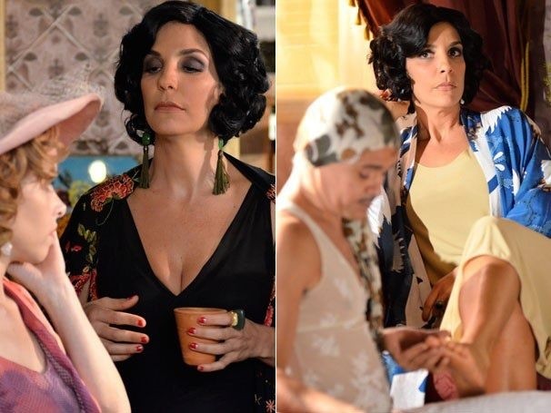 Ivete Sangalo como Maria Machadão em 'Gabriela' (Foto: TV Globo/Divulgação)