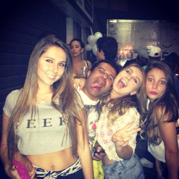 Carolina Portaluppi em festa no Rio (Foto: Instagram/ Reprodução)