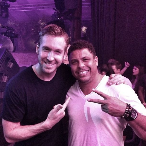 Calvin Harris e Ronaldo (Foto: Instagram/Reprodução)