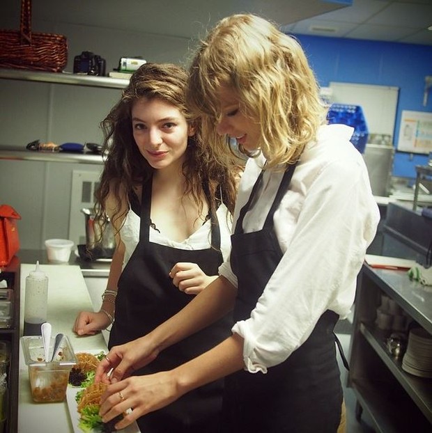 Lorde e Taylor (Foto: Reprodução/Instagram)