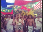 Jennifer Lopez grava clipe da música da Copa do Mundo