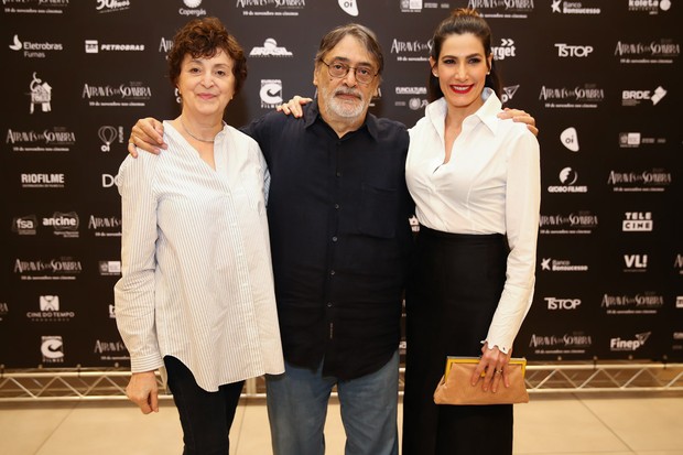 Ana Lúcia Torre, Walter Lima Jr. e Virginia Cavendish (Foto: Manuela Scarpa/Brazil News)