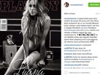 Nívea Stelmann elogia Luana Piovani na 'Playboy', mas diz: 'Não quero fazer'