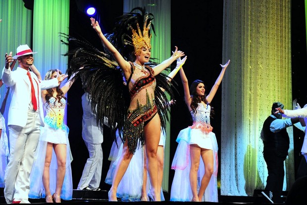 Rayanne Morais faz ultima apresentação como Miss Rio de Janeiro (Foto: Roberto Teixeira/Ego)