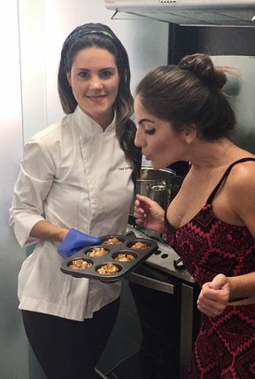 Anamara prepara dieta Low Carb com ajuda da personal chef  Carol Stoffella (Foto: Divulgação / Arquivo pessoal)