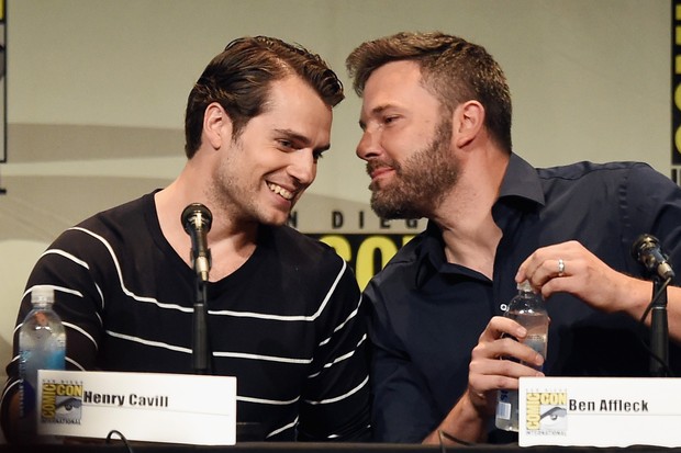 Henry Cavill e Ben Affleck (Foto: KEVIN WINTER / GETTY IMAGES NORTH AMERICA / AFP)