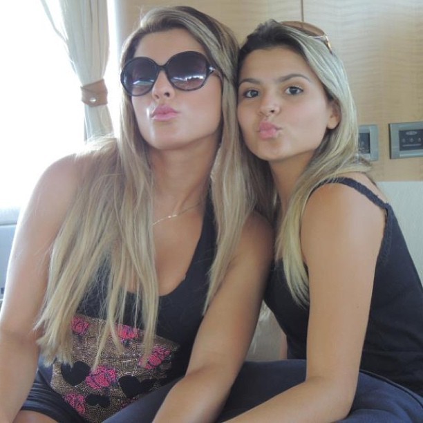 Babi Rossi com a irmã (Foto: Instagram / Reprodução)