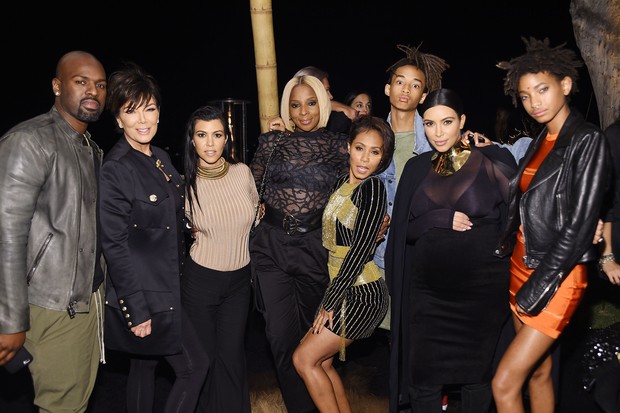 Kim Kardashian e amigos (Foto: Getty Images)