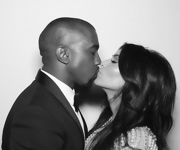 Kim Kardashian e Kanye West (Foto: Instagram/Reprodução)