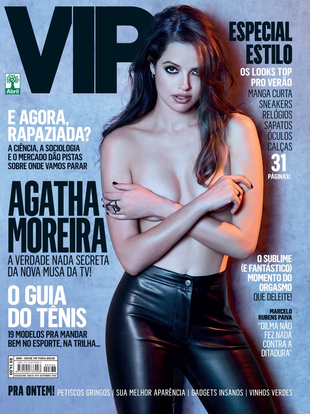 Agatha Moreira na VIP (Foto: Yuri Sardenberg/ VIP)