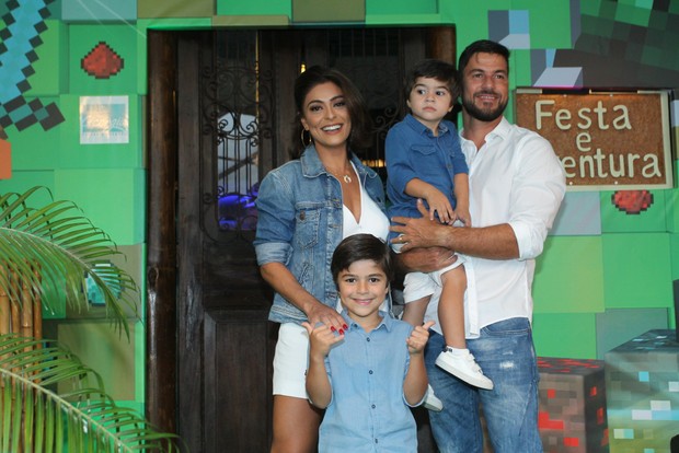 Aniversário de Pedro filho de Juliana Paes (Foto: AgNews )