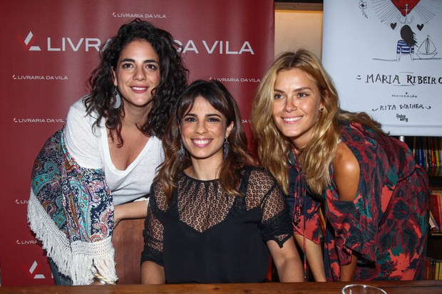 Martha Nowill, Maria Ribeiro e Carolina Dieckmann  (Foto: Manuela Scarpa / Photo Rio News)