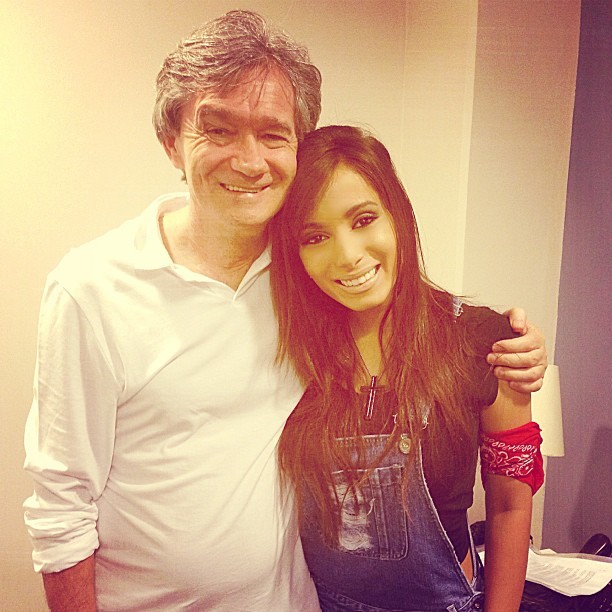 Anitta e Serginho Groisman (Foto: Instagram/ Reprodução)