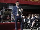 Hugh Jackman ganha estrela na Calçada da Fama de Hollywood