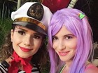Paula Fernandes se fantasia de marinheira sexy para pular carnaval