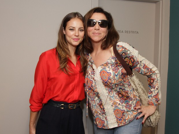 Marisa Orth e Paolla Oliveira em pré-estreia de filme em São Paulo (Foto: Paduardo/ Ag. News)