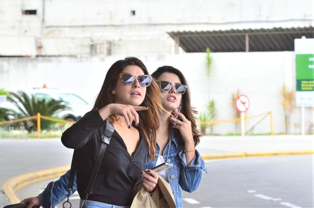 Giovanna Lancellotti e Fernanda Paes Leme (Foto: FotoRioNews / William Oda)
