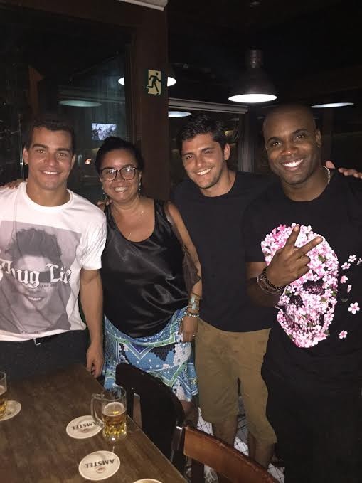 Rafael Zulu, Thiago Martins e Bruno Gissoni (Foto: reprodução/instagram)