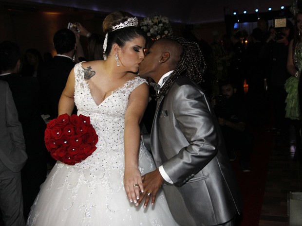 Casamento Neném e Thaís (Foto: Celso Tavares/EGO)