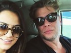 Pally Siqueira confirma namoro com Fábio Assunção: 'Estamos felizes'