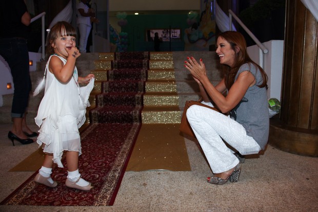 Rafa Justus em festa de 4 anos da filha de Edu Guedes e Dani Zurita (Foto: Manuela Scarpa/Foto Rio News)