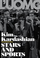 Kim Kardashian é perseguida por paparazzi em capa de revista italiana