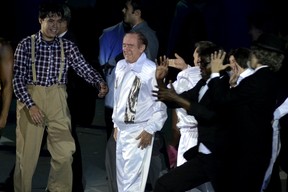 Renato Aragão na festa de 50 anos da Globo no Rio (Foto: Roberto Teixeira/ EGO)