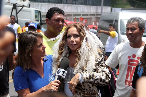 Daniela Mecury  (Foto: Daniel Delmiro e JC Pereira/AgNews)