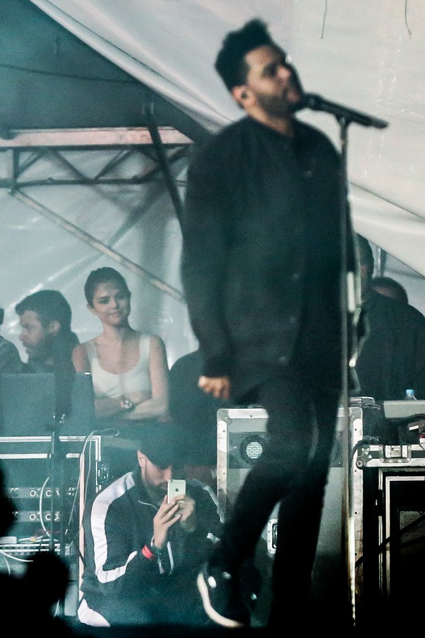 Selena Gomez e The Weeknd (Foto: Manuela Scarpa/Brazil News)