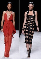 Kendall, Karlie, Rosie... Balmain apresenta desfile cheio de tops na semana de moda de Paris
