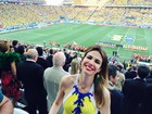 Famosos vão à Arena Corinthians para assistir estreia do Brasil