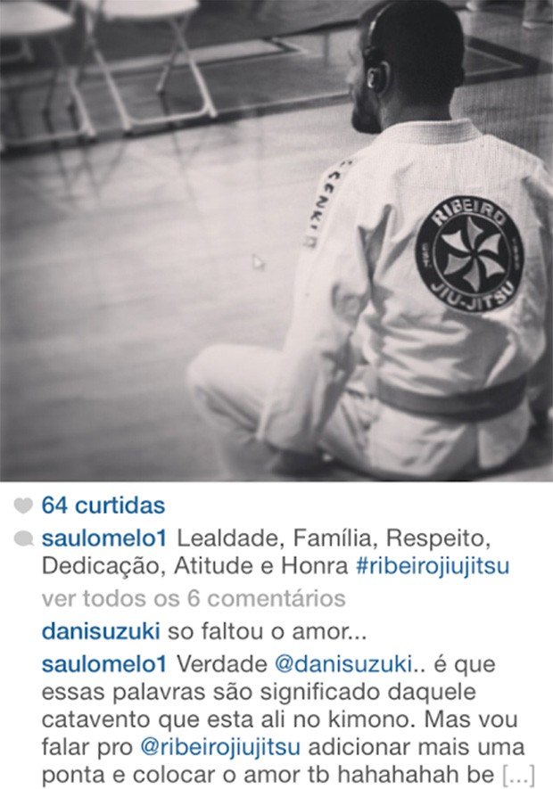 Saulo Melo, namorado de Dani Suzuki (Foto: Instagram/Reprodução)