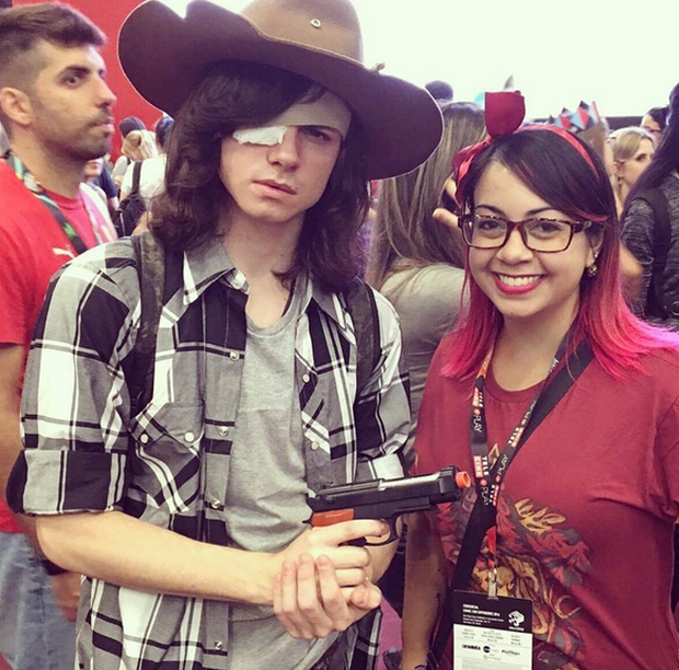 Cosplay na Comic Con Experience (Foto: Reprodução/Instagram @thewalkingdeadgeekdama)