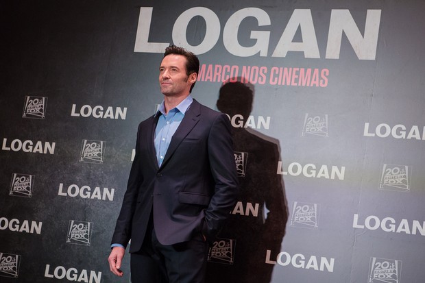 Hugh Jackman na coletiva de imprensa para divulgar o filme Logan (Foto: Mauricio Santana / Divulgação / Agência Febre)