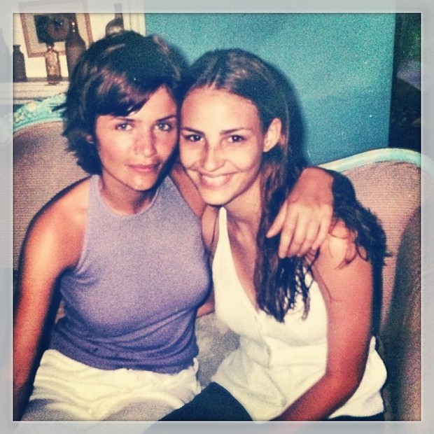  Helena Christensen e Fernanda Tavares (Foto: Instagram / Reprodução)