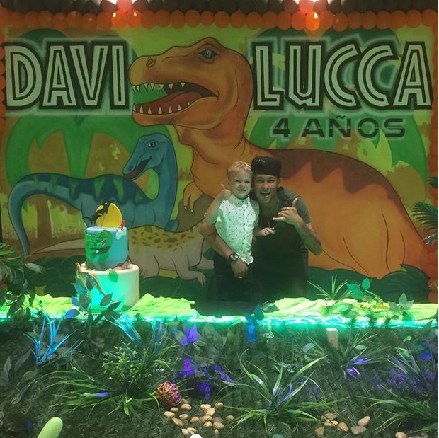 Davi Lucca e Neymar (Foto: Instagram / Reprodução)